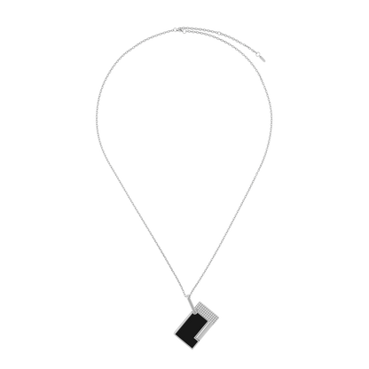 ST Dupont Lighter Necklace Silver