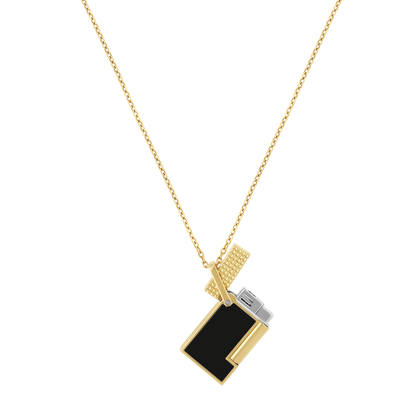 ST Dupont Lighter Necklace Golden