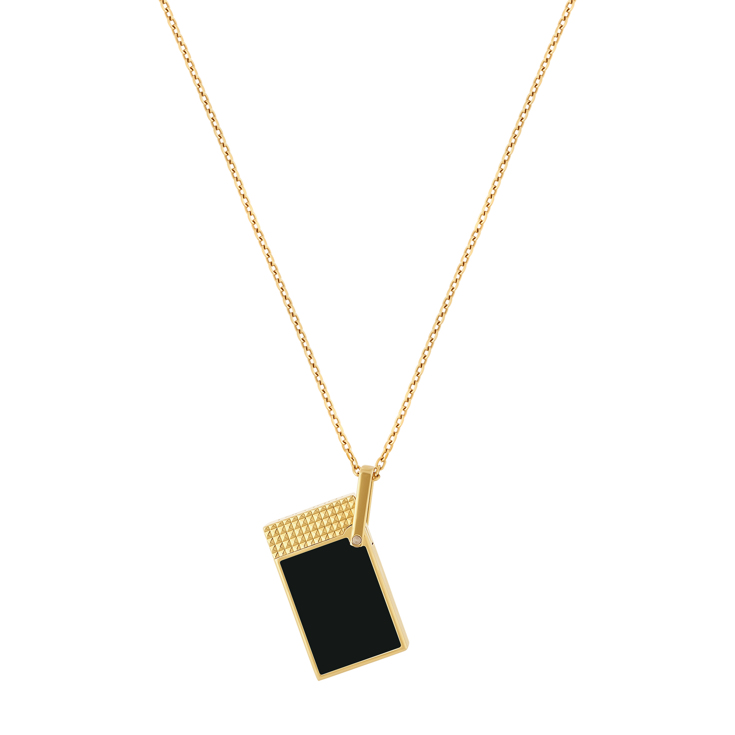 ST Dupont Lighter Necklace Golden