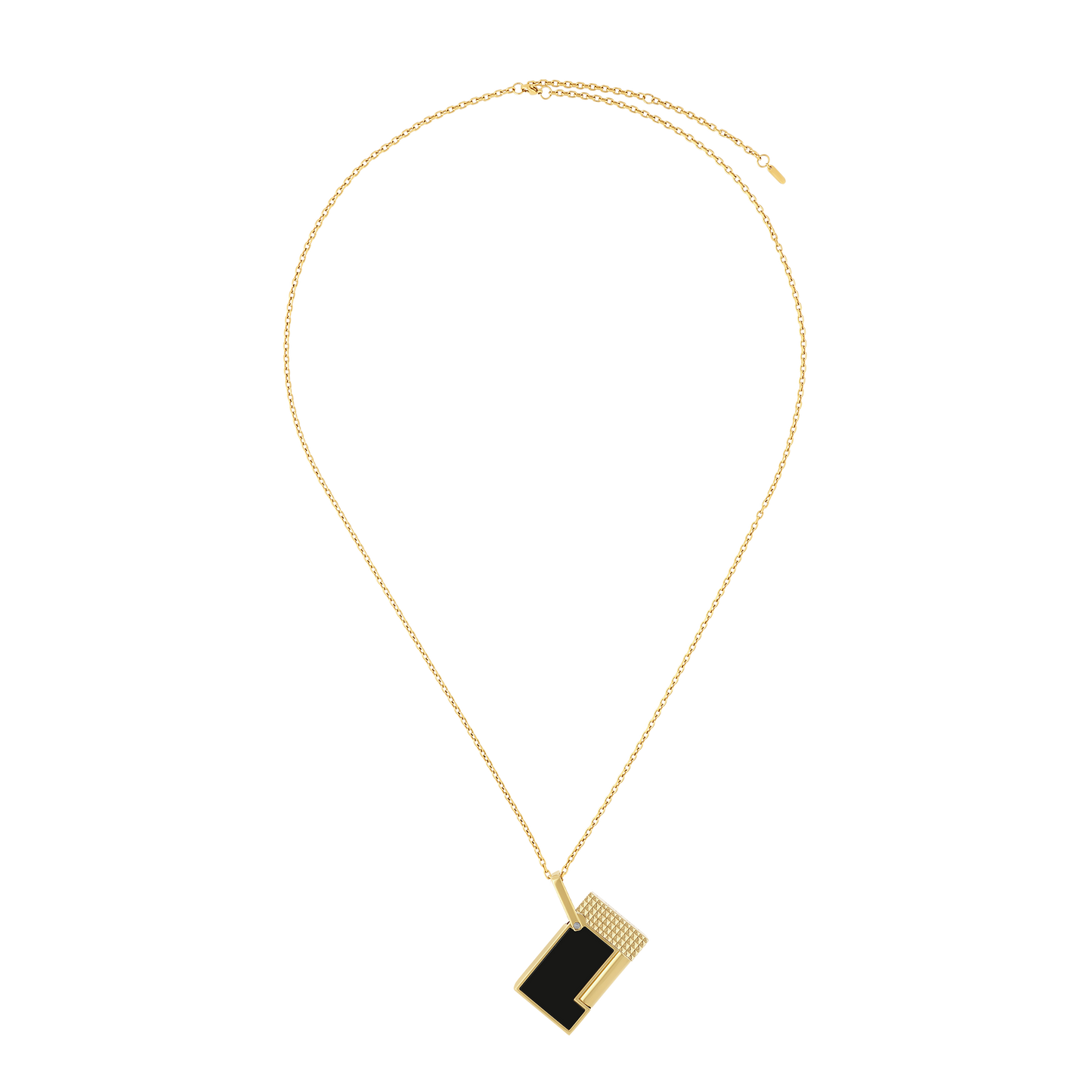 ST Dupont Lighter Necklace Golden