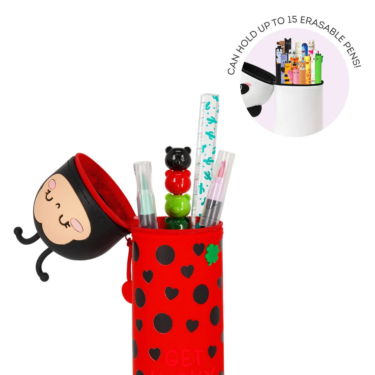 Legami Pencil Case KAWAII - Ladybug