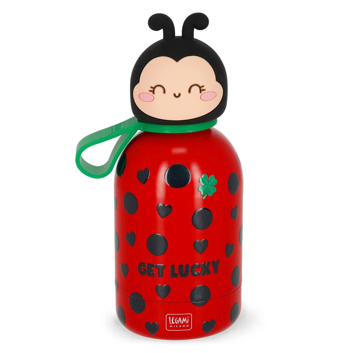 Legami Thermos Bottle, Hot&Cold BFF, Ladybug
