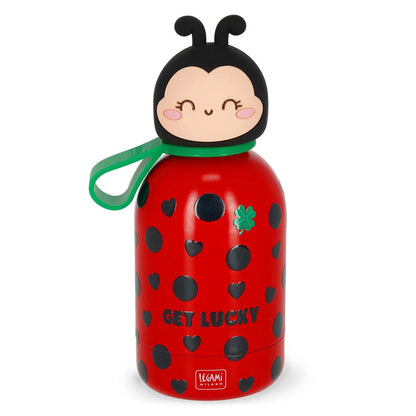 Legami Thermos Bottle, Hot&Cold BFF, Ladybug