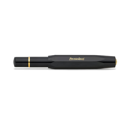 Kaweco Füller Classic Sport schwarz/gold, Kolbenmechanismus