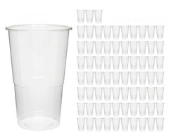 Octopus Office Mehrweg-/Mischbecher 300 ml Transparent