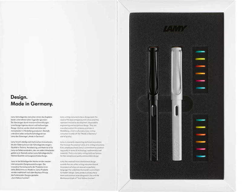 Lamy, Safari Fountain Pen, multi-color set