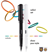 Lamy, Füller Safari, multicolor Set