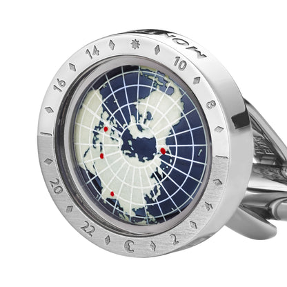 Montblanc 1858 Geosphere Manschettenknöpfe – Ansicht 3