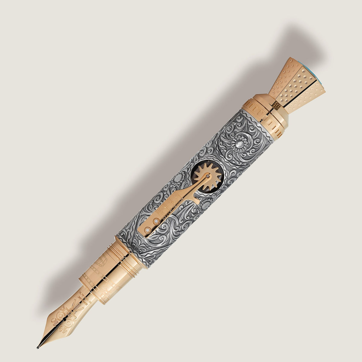 Montblanc Füllfederhalter Cinema Limited Edition 74 Western Perlmutt – Ansicht 5