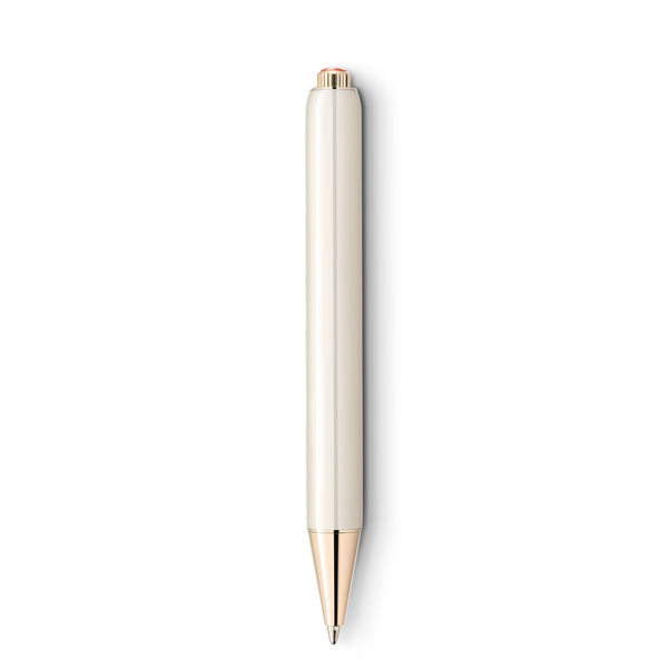 Montblanc Kugelschreiber Heritage Rouge et Noir Baby Ivory-color
