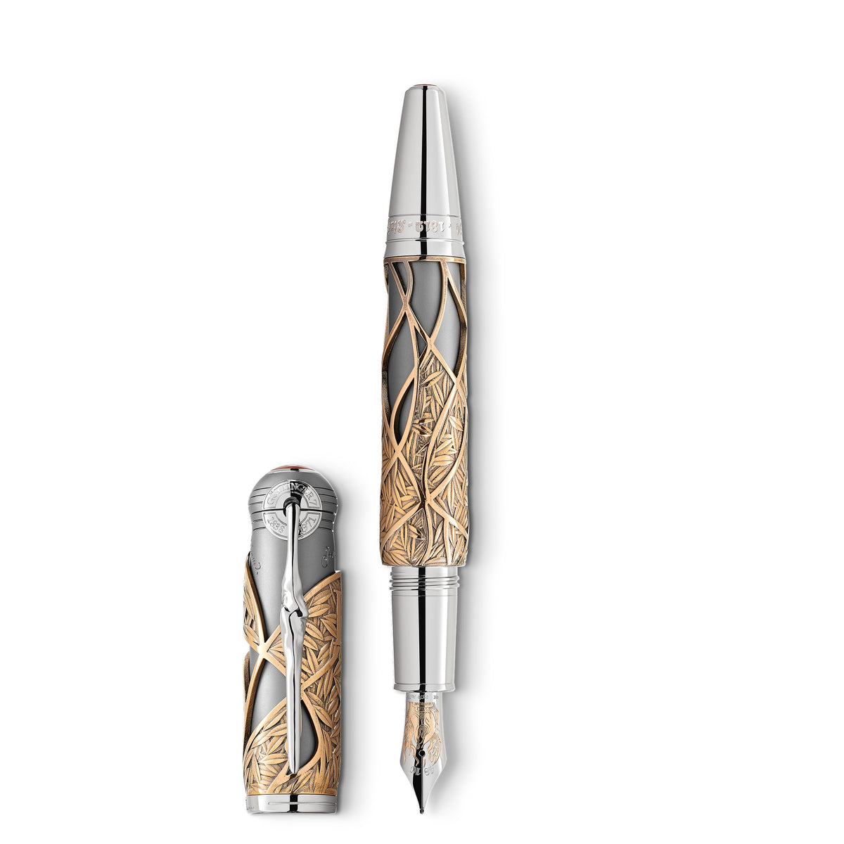 Montblanc Füllfederhalter Writers Edition Brothers Grimm Limited Edition 1812 Perlmutt – Ansicht 1