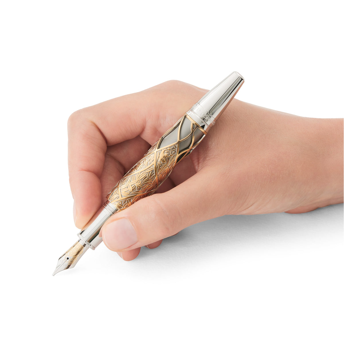Montblanc Füllfederhalter Writers Edition Brothers Grimm Limited Edition 1812 Perlmutt – Ansicht 2
