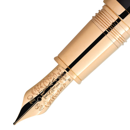 Montblanc Füllfederhalter Writers Edition Stevenson LE1883 Perlmutt – Ansicht 2