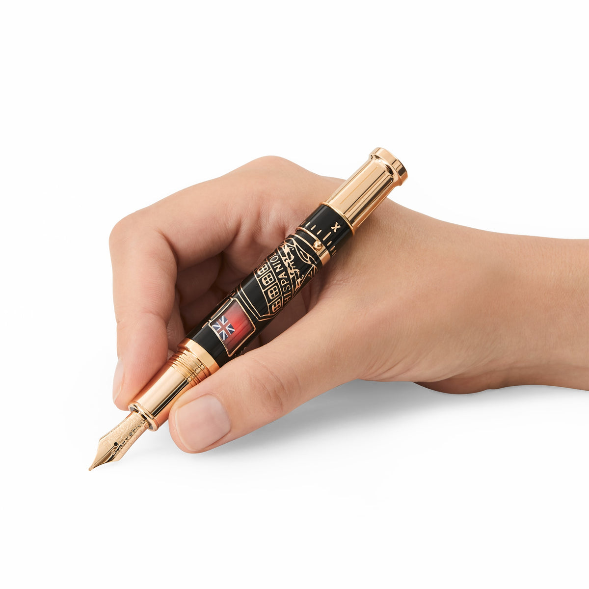 Montblanc Füllfederhalter Writers Edition Stevenson LE1883 Perlmutt – Ansicht 5