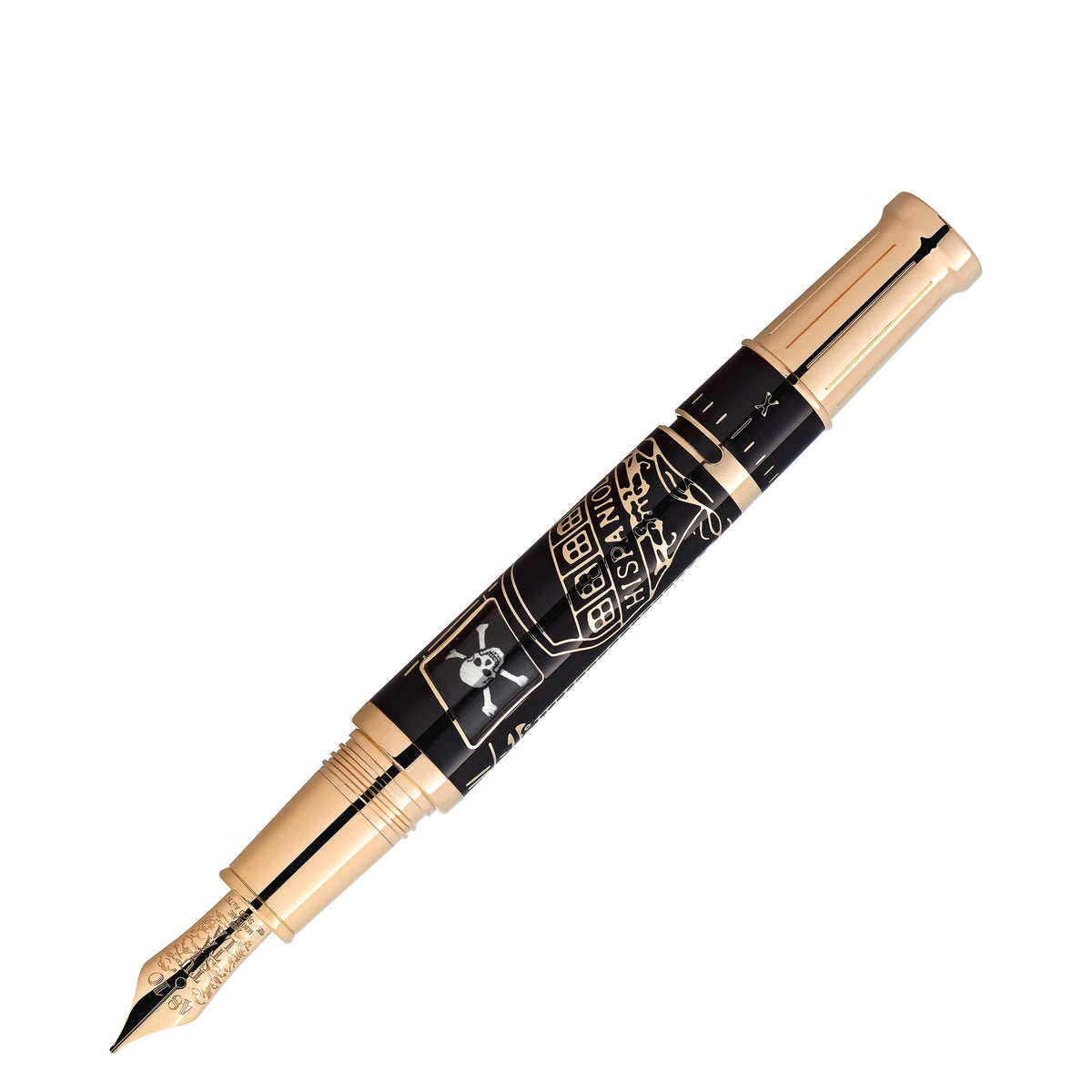 Montblanc Füllfederhalter Writers Edition Stevenson LE1883 Perlmutt – Ansicht 6