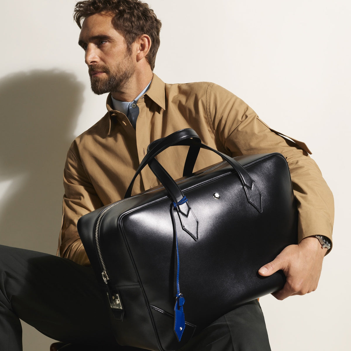 Montblanc Weekender Bag 45 Ink (MB129666) – Ansicht 4