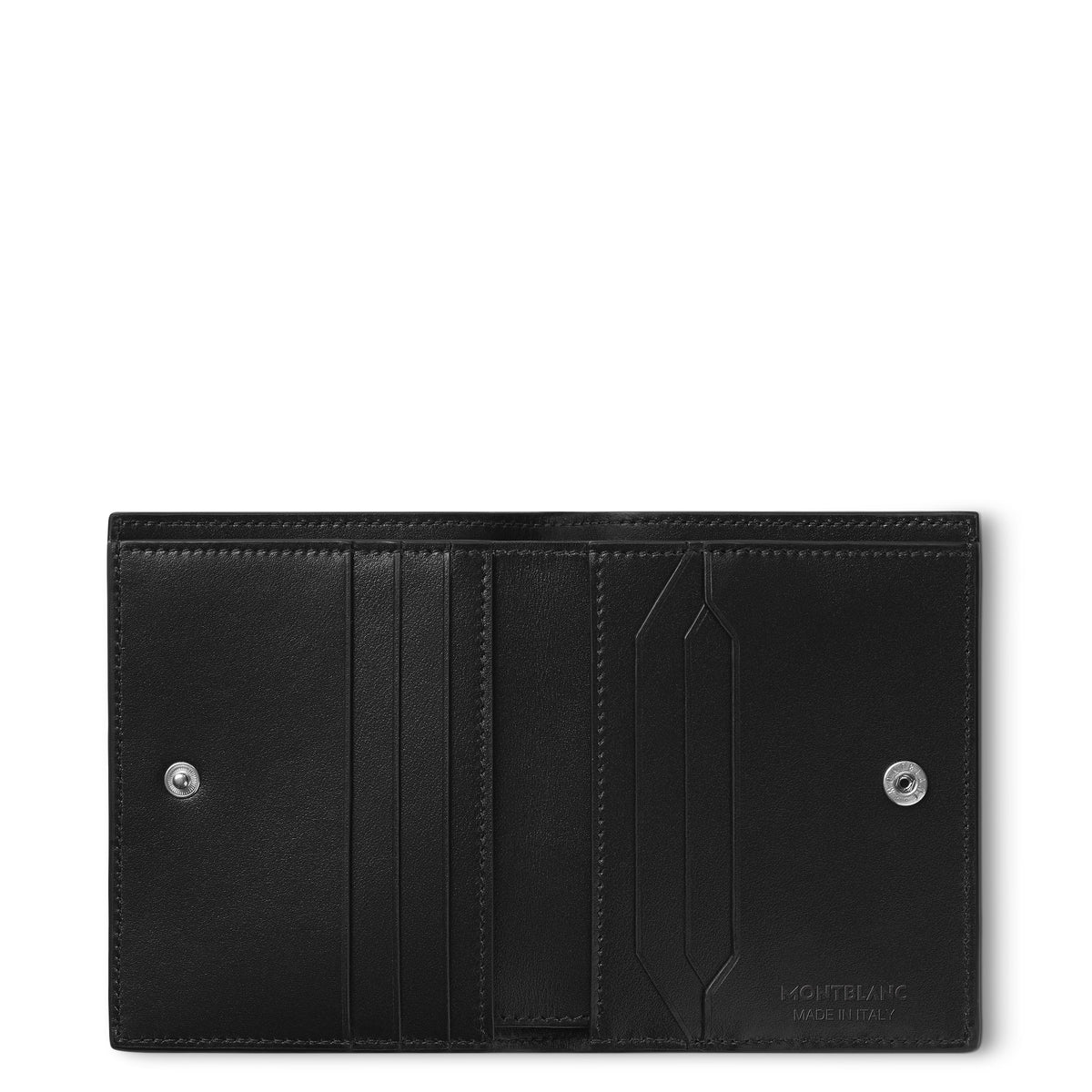 Montblanc Kompakte Brieftasche 6 cc aus Meisterstück Leder – Schwarz – Ansicht 4
