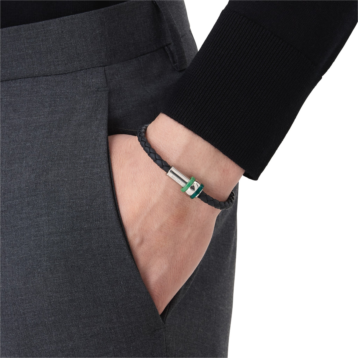 Montblanc Iced Sea Armband aus Soft Leder – Ansicht 2