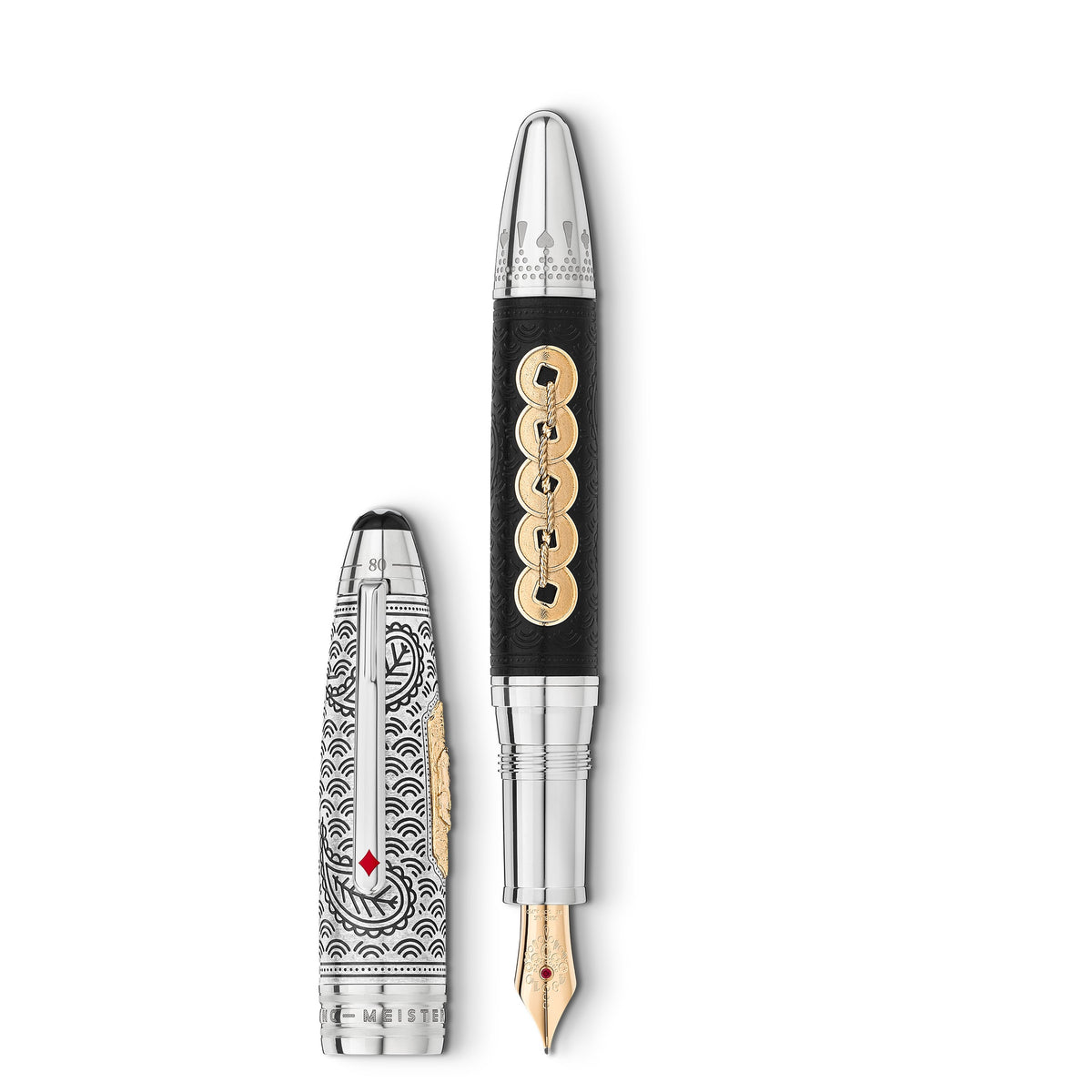 Montblanc Füllfederhalter 146 AW80D Y2 Limited Edition 811 Perlmutt – Ansicht 1
