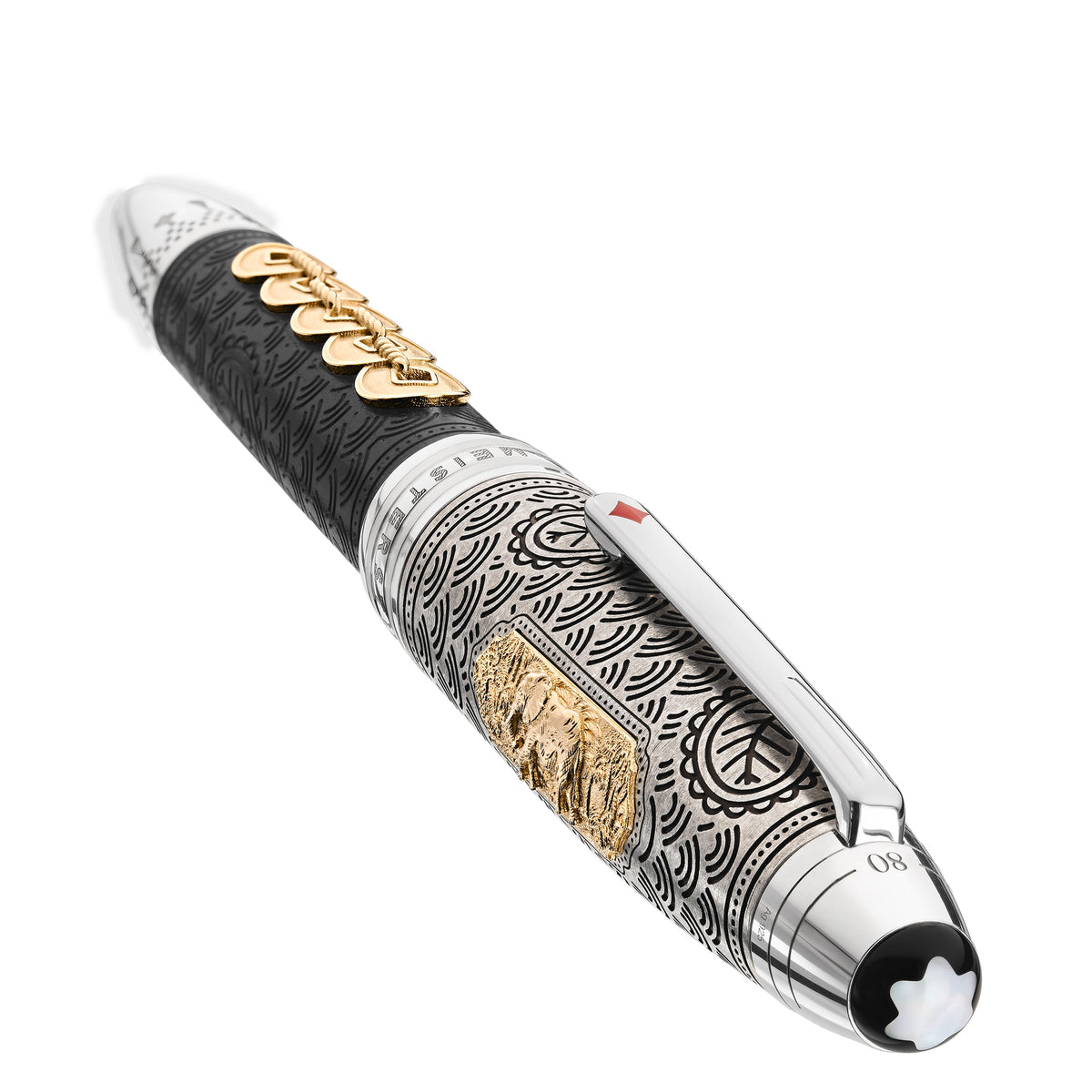 Montblanc Füllfederhalter 146 AW80D Y2 Limited Edition 811 Perlmutt – Ansicht 4