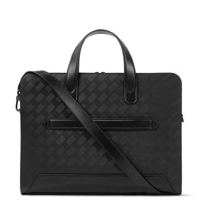 Montblanc Flache Schreibmappe aus Extreme Leder – Schwarz – Ansicht 4