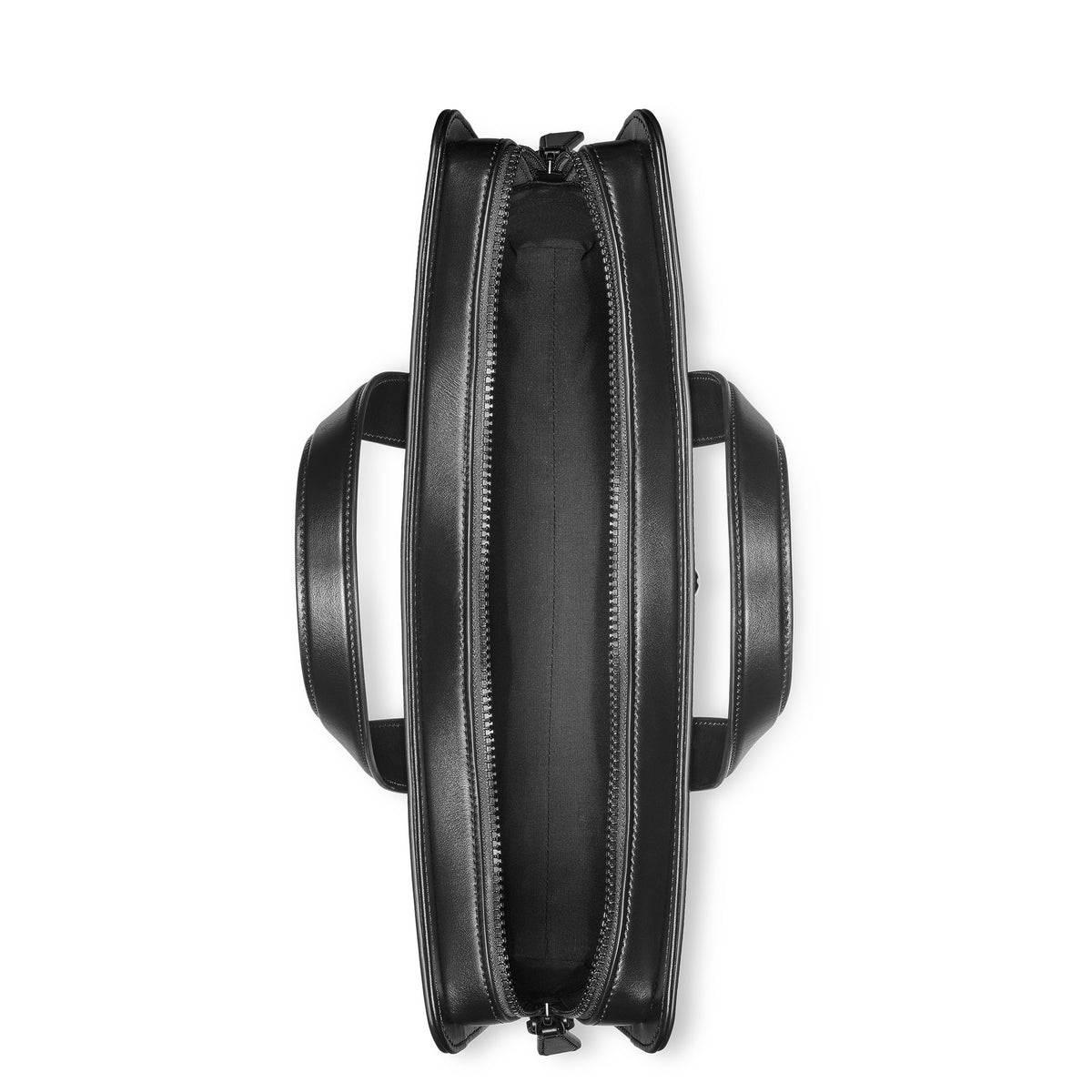 Montblanc Flache Schreibmappe aus Extreme Leder – Schwarz – Ansicht 6