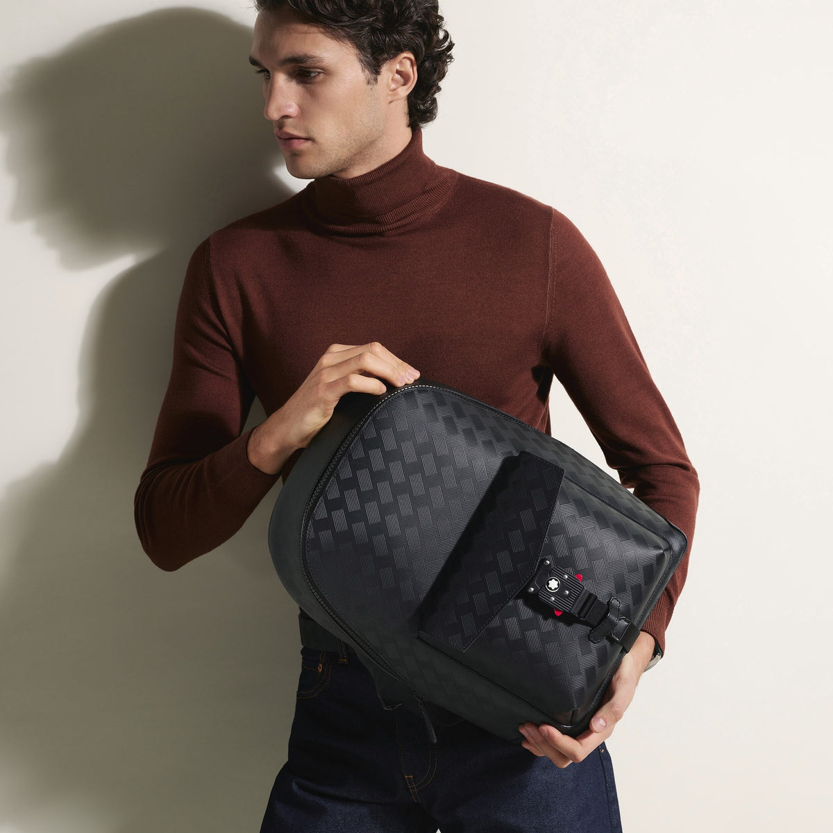 Montblanc M Lock Rucksack – Schwarz – Ansicht 5