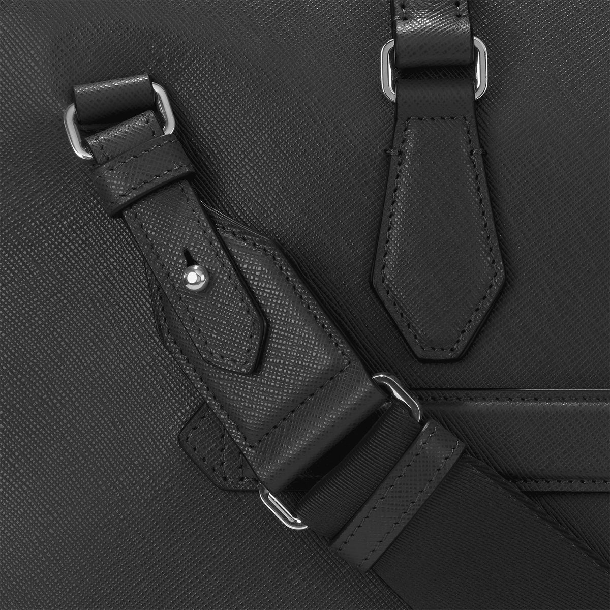 Montblanc Flache Schreibmappe aus Sartorial Leder (MB130272) – Ansicht 7