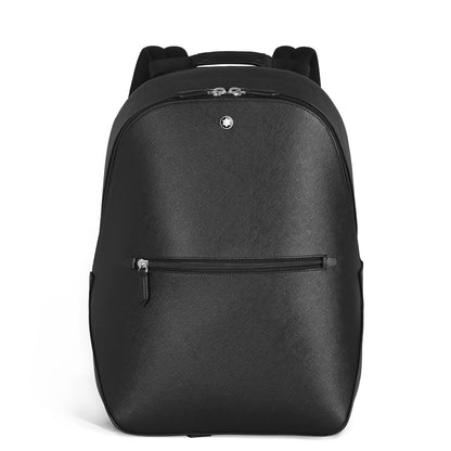 Montblanc Kleiner Rucksack aus Sartorial Leder – Schwarz – Ansicht 1