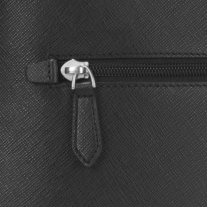 Montblanc Kleiner Rucksack aus Sartorial Leder – Schwarz – Ansicht 7