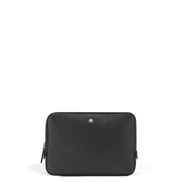 Montblanc Kleine Umhängetasche aus Sartorial Leder – Schwarz