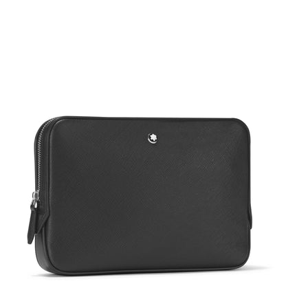 Montblanc Kleine Umhängetasche aus Sartorial Leder – Schwarz – Ansicht 3