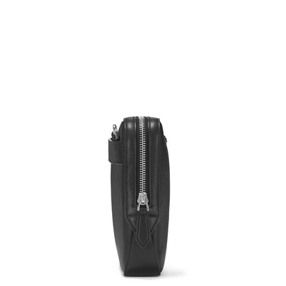 Montblanc Kleine Umhängetasche aus Sartorial Leder – Schwarz – Ansicht 5