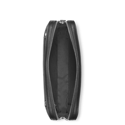 Montblanc Kleine Umhängetasche aus Sartorial Leder – Schwarz – Ansicht 6