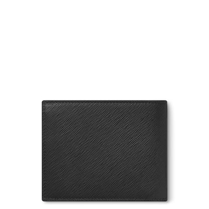 Montblanc Brieftasche 6 cc aus Sartorial Leder – Schwarz – Ansicht 3