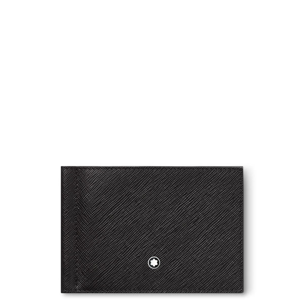 Montblanc Brieftasche 6 cc mit Geldscheinklammer aus Sartorial Leder