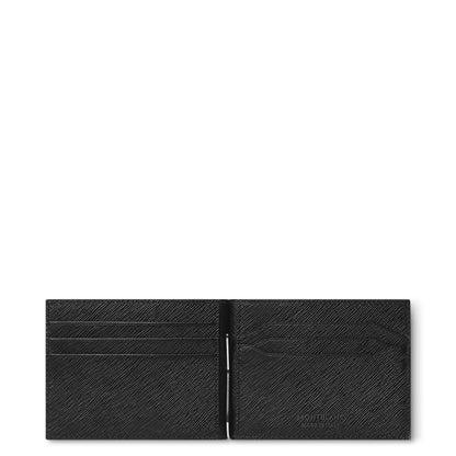 Montblanc Brieftasche 6 cc mit Geldscheinklammer aus Sartorial Leder – Ansicht 4