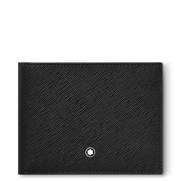 Montblanc Brieftasche 6 cc mit 2 Sichtfächern aus Sartorial Leder