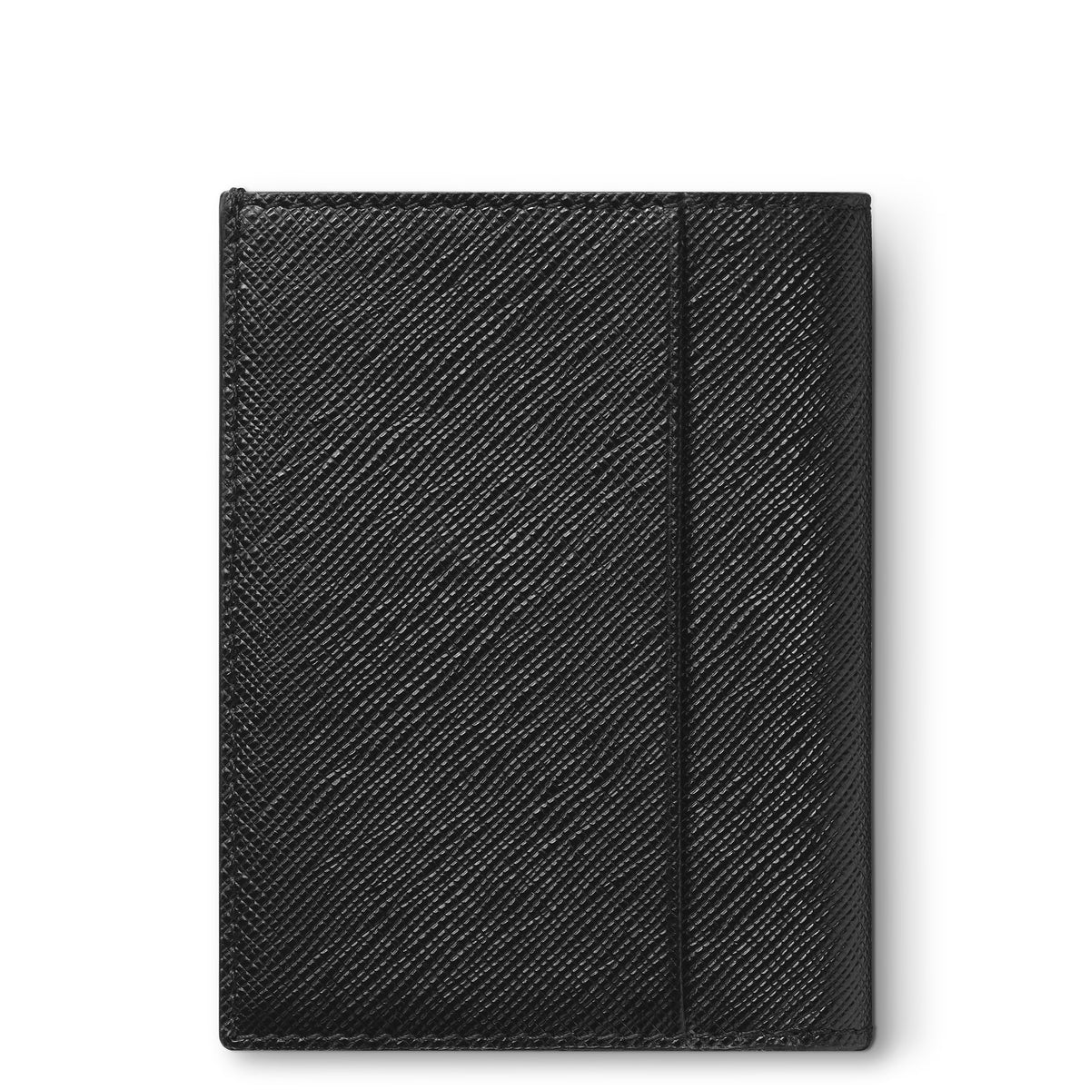 Montblanc Mini Brieftasche 4 cc aus Sartorial Leder – Schwarz – Ansicht 2