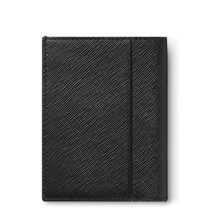 Montblanc Mini Brieftasche 4 cc aus Sartorial Leder – Schwarz – Ansicht 2