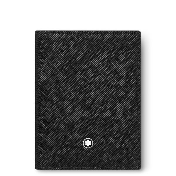 Montblanc Kartenetui 4 cc aus Sartorial Leder – Schwarz