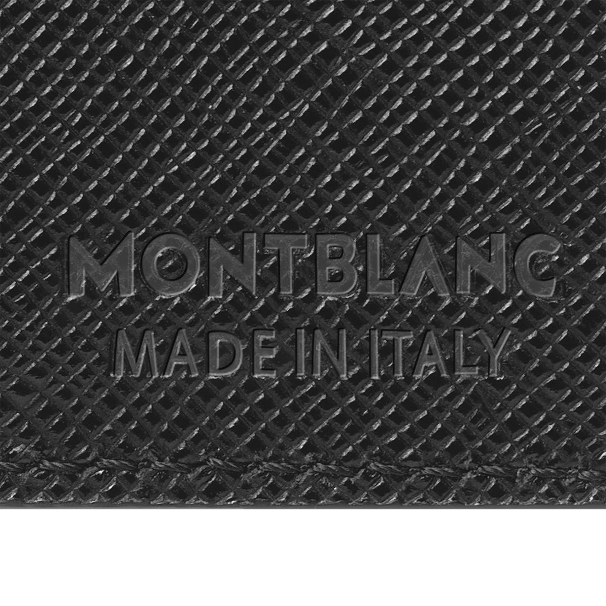 Montblanc Kartenetui 4 cc aus Sartorial Leder – Schwarz – Ansicht 5