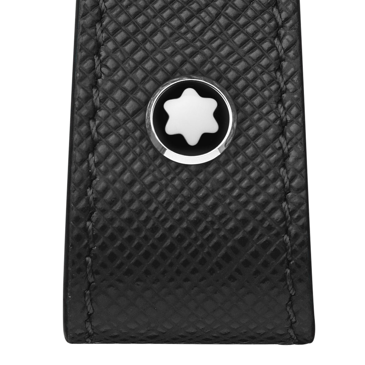 Montblanc Schlüsselanhänger mit Schlaufe aus Sartorial Leder – Schwarz – Ansicht 4