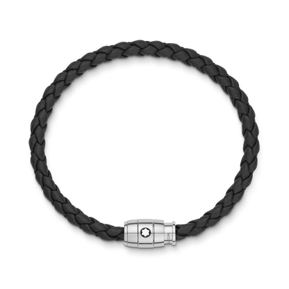 Montblanc Armband mit 3 Ringen aus Soft Leder (MB130895) – Ansicht 2