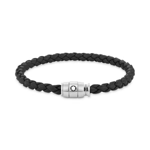 Montblanc Armband mit 3 Ringen aus Soft Leder (MB130896) – Ansicht 1