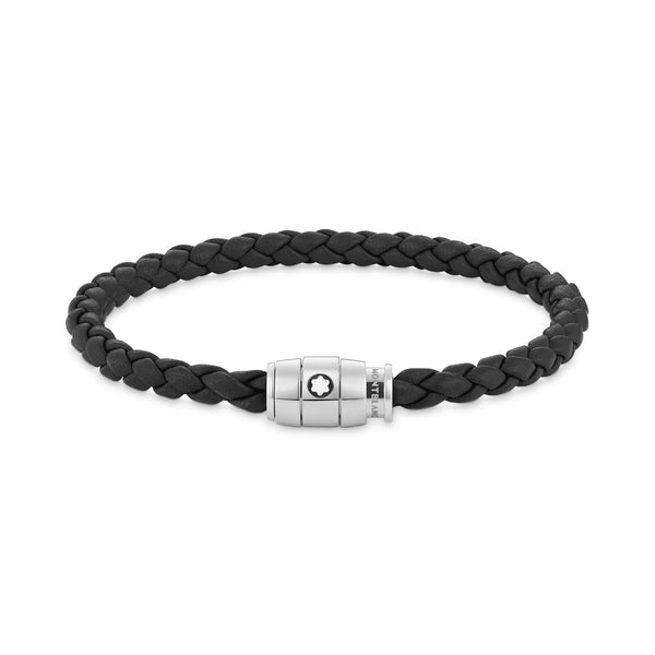 Montblanc Armband mit 3 Ringen aus Soft Leder (MB130896)