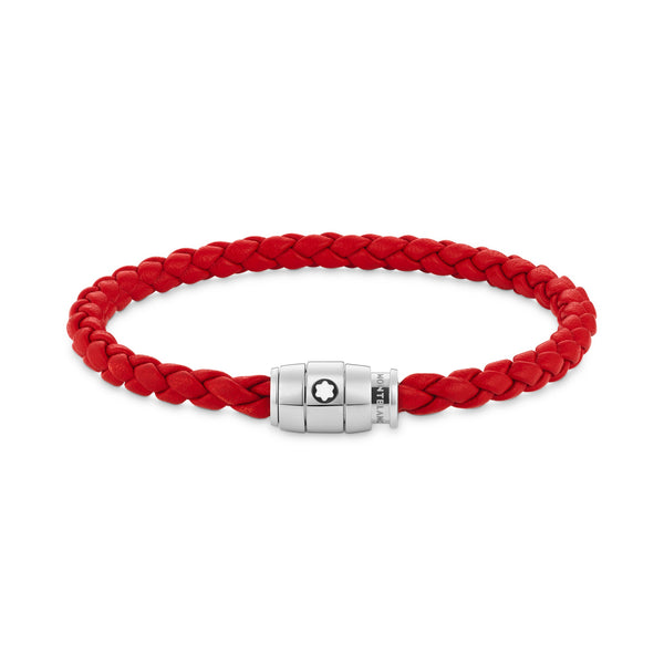 Montblanc Armband mit 3 Ringen aus Soft Leder (MB130902)