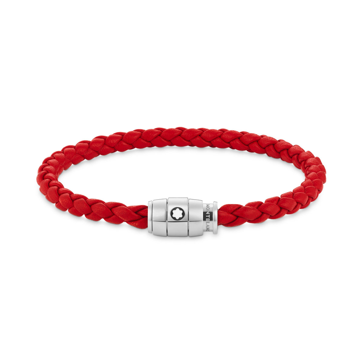 Montblanc Armband mit 3 Ringen aus Soft Leder (MB130903) – Ansicht 1
