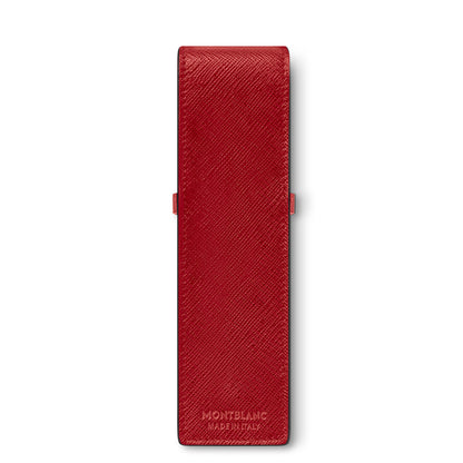 Montblanc Etui Envelope für 2 Schreibgeräte – Rot – Ansicht 3