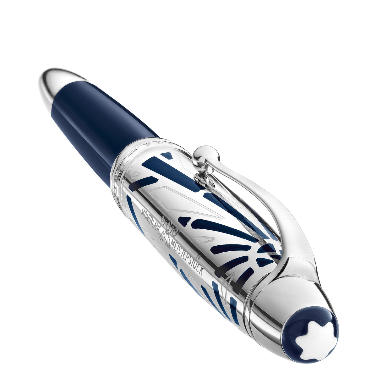 Montblanc Füllfederhalter 146 Meisterstück The Origin Doué Blue – Ansicht 5